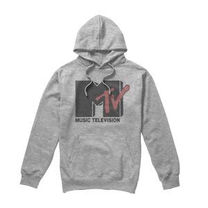 MTV Mens Logo Hoodie / Sport Heather